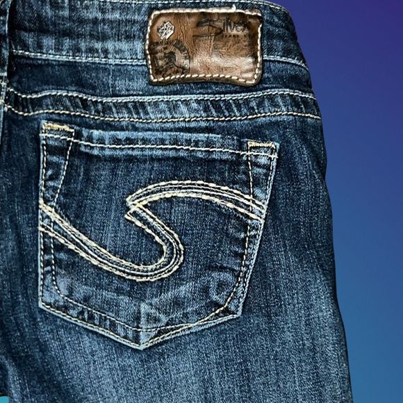 Silver Low Rise Tuesday Bootcut Jeans Size 28x29 #188 - Picture 5 of 5